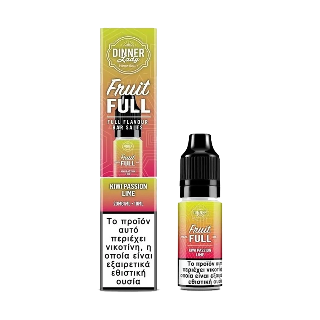 Dinner Lady FruitFull - Kiwi Passion Lime - 10ml 20mg