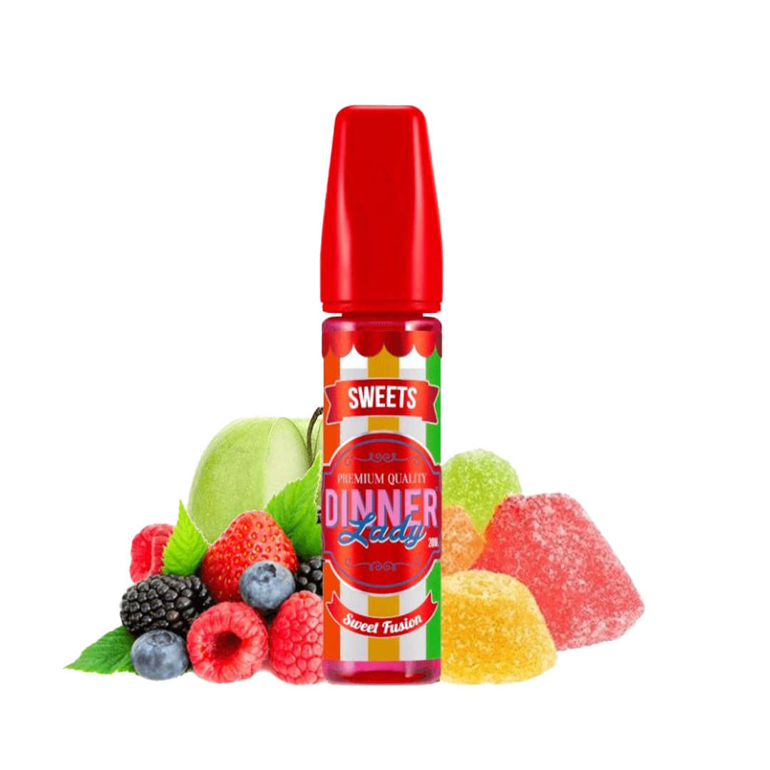 Dinner Lady Sweet Fusion Sweets 60ml  E-liquide premium  xvape.ma Maroc.